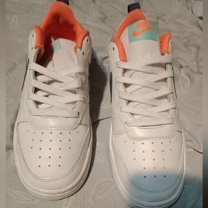 Nike Court Borough Low 2 'White Dark Purple Dust' BQ5448-112 ( Size 6 / 7.5 wome